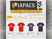 Tablet Screenshot of ipiapacs123.polomania.hu
